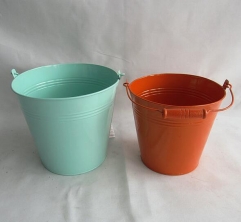 metal flower pot plant pot