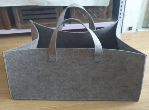 storage basket log basket felt log bag
