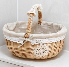 willow gift basket willow shopping basket