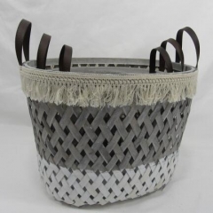 storage basket,wooden basket,laundry basket