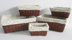 storage basket,wood woven basket,gift basket,fruit basket