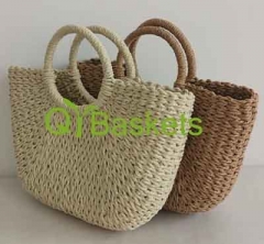 paper rope storage basket gift basket shopping bag