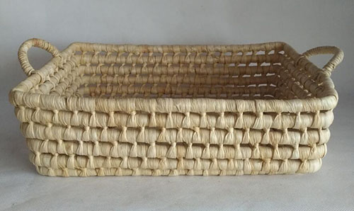 storage basket,gift basket,fruit basket,made of maize