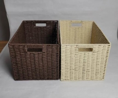 paper rope storage basket gift basket