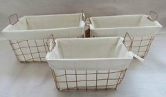 storage basket,wired basket,laundry basket with liner