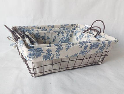 storage basket,gift basket,wired basket
