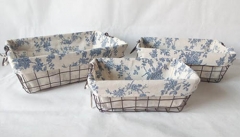 storage basket,gift basket,wired basket