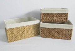 paper rope storage basket gift basket