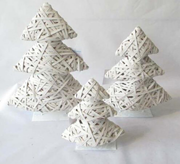 hand woven Christmas decoration Christmas ornaments