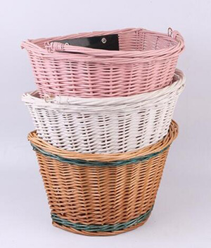 Wicker bicycle basket,bike basket