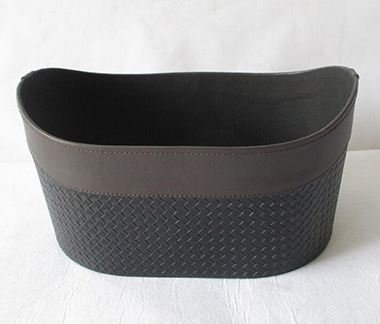 storage basket,gift basket,made of faux leather