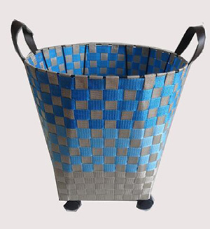 laundry basket,storage basket,laundry cart,made of ,pp webbing basket