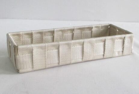 storage basket,made of PP webbing with metal frame