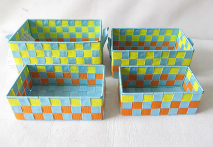 storage basket,gift basket,laundry basket,PP webbing basket