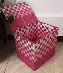 storage basket,laundry basket,PP webbing basket with metal frame