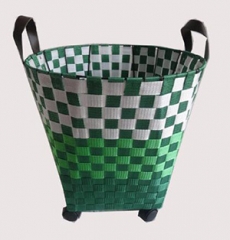 laundry basket,storage basket,laundry cart,made of ,pp webbing basket