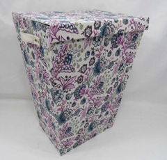 Laundry basket,canvas baskets,laundry hamper,leather handle