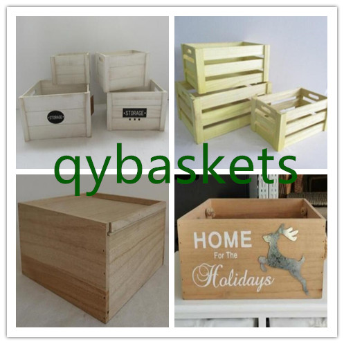 wooden crate customized