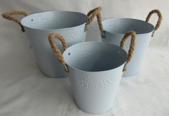 garden pot,flower pot,metal pot,Christmas decorative pot