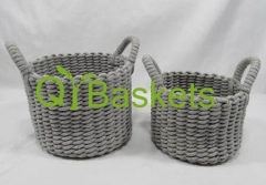 storage basket,gift basket,cotton rope basket