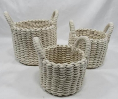 storage basket,gift basket,cotton rope basket