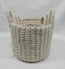 storage basket,gift basket,cotton rope basket