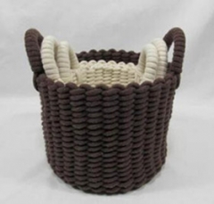 storage basket cotton rope basket