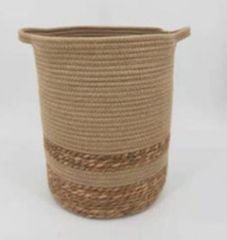 storage basket,cotton rope basket,laundry basket