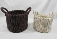 storage basket cotton rope basket