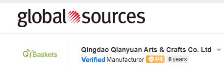 We are verified supplier by Globalsources for 6 years