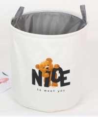 new arrival folded laundry baskets,linen baskets