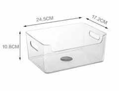 Super clear refrigerator food storage container storage bins