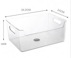 Super clear refrigerator food storage container storage bins