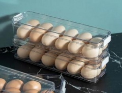 High-quality acrylic transparent eggs boxes with lid