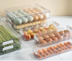 High-quality acrylic transparent eggs boxes with lid