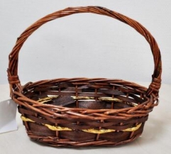 willow storage basket gift basket fruit basket