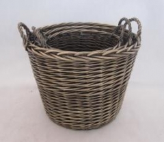 full willow storage basket set of 3