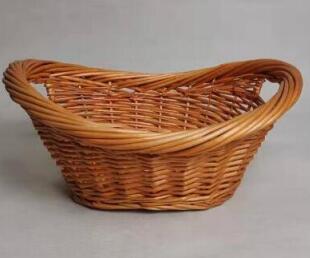 willow storage basket gift basket fruit basket