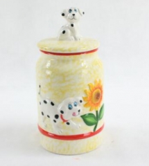 ceramic candy jars ceramic spice jars with bamboo lid