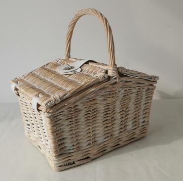 wicker picnic basket willow picnic hamper