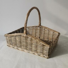 willow storage basket gift basket garden basket fruit basket