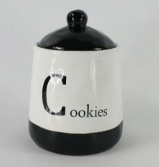 ceramic spice Jar with spoon